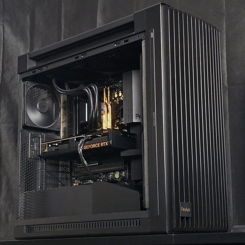 Blacked-Out (Ryzen 7 9800X3D + RTX 4080 SUPER)